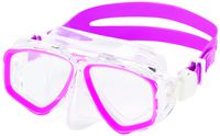 Speedo Junior Recreation Dive Mask, Pink Frost, 1SZ
