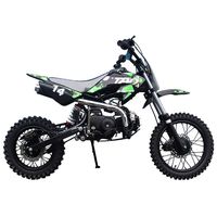 X-PRO 110cc Dirt Bike Pit Bike Kids Dirt Pitbike 110 Dirt Pit Bike，Green