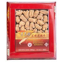 Prince of Peace Wisconsin American Ginseng Medium(#2) Round Roots (4 oz)