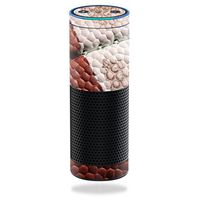 MightySkins Skin Compatible with Amazon Echo - Football | Protective, Durable, and Unique Vinyl Decal wrap Cover | Easy to Apply, Remove, and Change Styles | Made in The USA