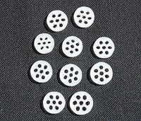 25 Pack Aura Honeycomb Frosted Clear Glass Screens 7-9mm Diameter - Made in USA