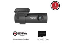 Blackvue BV-DR750S-1CH-16 WiFi 1080P Full HD Car DVR Recorder 16GB SD Card | Free Bonus: Includes BlackboxMyCar Surveillance Decal