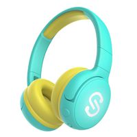 SoundPEATS Kids Bluetooth Headphones 85db Volume Limited Over-Ear Children Wireless Headphones Foldable Headset, Wireless/Wired, Extended 20 Hours Playtime, Stereo Sound, Built-in Mic