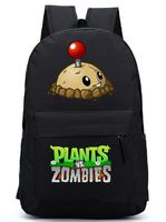 Siawasey Cute Plants Zombie Hot Game Bookbag Backpack School Shoulder Bag(18 Styles)