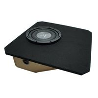 Compatible with 1997-2004 Chevy Corvette Coupe C5 Z06 Harmony F124 Single 10" Sub Box Enclosure