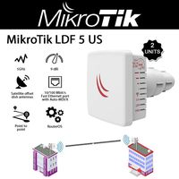 MikroTik LDF 5 2-Units Dual Chain 5GHz Dish Feed for Satellite Offset Dish Antenna US Version