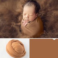 Newborn Wrap Baby Photo Props, Iuhan Newborn Baby Boy Girl Wrap Photography Prop Baby Photo Prop (Brown)