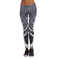 ANJUNIE Women's Workout Sequin Leggings Fitness Sports Gym Running Yoga Athletic Pants (2-Gray, M)