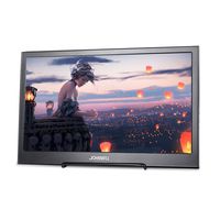 JOHNWILL Portable Monitor for Laptop 13.3 inch Mobile IPS Monitor 1920x1080P Widescreen Monitor HDMI/USB Speaker Built-in Raspberry Pi PS4 Monitor Portable Display Gaming Monitor PC Monitors