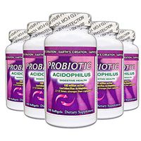 Probiotic Lactobacillus Acidophilus Digestive Health, with 100 Million"Pass Through" Active Cultures (6)