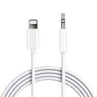 Car Aux Cable, Twinkk Aux Cord Compatible with iPhone X/7/8/Xs/Xr/iPad, 3.3ft 3.5mm Male Audio Cord for Car, Speaker, Home Stereo and Headphone