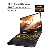 2020 NexiGo Upgrade TUF FX505DT 15.6 Inch FHD 1080P Gaming Laptop| AMD Ryzen 7 R7-3750H up to 4.0 GHz| NVIDIA GTX 1650 4GB| 16GB DDR4 RAM| 1TB SSD| RGB Backlit KB| Bluetooth| WiFi| HDMI| Win10