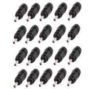 Liyafy DC Power Converter Plug, Conwork 5-Pack (5.5mm x 2.1mm to 3.5mm x 1.35mm) Tip Size AC/DC Adapter Barrel Plug Connector 20Pcs