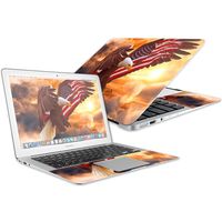 MightySkins Skin Compatible with Apple MacBook Air 13" (2017) - Bald Eagle | Protective, Durable, and Unique Vinyl Decal wrap Cover | Easy to Apply, Remove, and Change Styles | Made in The USA