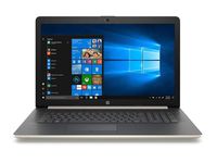 2019 HP Laptop Computer - 8th Gen Intel Core i3 8130U Up to 3.4GHz - 17.3" HD+, Intel UHD 620 - 8GB DDR4 RAM, 2TB HDD + 16GB PCIe Optane, DVDRW - WiFi, Bluetooth 4.2, USB 3.1, HDMI, Gold - Windows 10