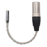 HiFi 4-pin XLR Balanced Male to 2.5mm Trrs Female Balanced Cable, Headphone Audio Adapter Compatible with Astell&Kern Layla, Rosie, Roxanne II, AK T8iE MKII Angie II etc.