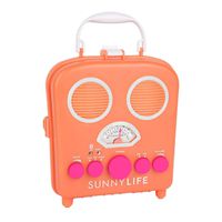 SunnyLIFE Battery Operated Apricot Beach Speaker