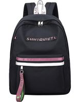 El-fmly School Backpack Cute Bag for Girl Teen Boy Lightweight Waterproof Laptop Travel Black Pink Bag