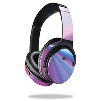 MightySkins Skin Compatible with Bose QuietComfort 35 Headphones - Rainbow Zoom | Protective, Durable, and Unique Vinyl Decal wrap Cover | Easy to Apply, Remove, and Change Styles | Made in The USA