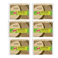 Scotch-Brite Greener Clean Natural Fiber Scrub Sponges. Natural Fiber Scrub Sponges Clean Utensils And Household Surfaces In A Greener Way. 36 Pack