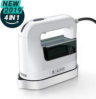 ABOX Garment Steamer, Steamer for Clothes, 1300W Steam Iron, Handheld Steamer with Removable Water Tank, Travel Steamer with 40s Fast Preheating