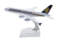 TANG DYNASTY(TM) 1:400 16cm A380 Singapore Airlines Metal Airplane Model Plane Toy Plane Model
