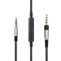 NewFantasia Cable Compatible with Denon AH-MM400, AH-MM300, AH-MM200 Headphones, Remote Volume Control Mic fit Samsung Galaxy Xiaomi Huawei Android Phone