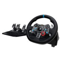 Logitech Dual-Motor Feedback Driving Force G29 Gaming Racing Wheel with Responsive Pedals for PlayStation 4 and PlayStation 3