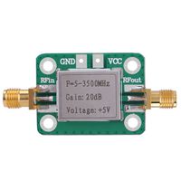 5-3500MHz RF WideBand Amplifier 20dB High Gain Low Noise LNA Amplifier with Shielding Shell