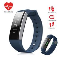 LePan Watch Smart Watch Bluetooth Blood Pressure Heart Rate Monitor Fitness Tracker Pedometer Touchscreen Sleeping Monitor Smart Bracelet Water Resistant Silicone Bands Compatible Android iOS Blue