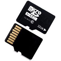 Qenci 32G Micro SD Cards 10 High Speed Memory TF Card with Adapter Mobile Phone MicroSD Cards