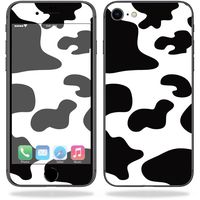MightySkins Skin Compatible with Apple iPhone 8 - Cow Print | Protective, Durable, and Unique Vinyl Decal wrap Cover | Easy to Apply, Remove, and Change Styles | Made in The USA