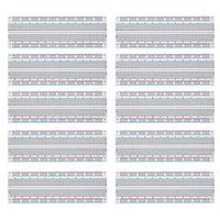 MCIGICM 10pcs Breadboard 830 Point Solderless Prototype PCB Board Kit Protoboard MB-102 for Arduino DIY Electronics kit