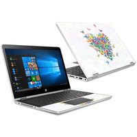 MightySkins Skin Compatible with HP Pavilion x360 15.6" (2018) - Wildheart | Protective, Durable, and Unique Vinyl Decal wrap Cover | Easy to Apply, Remove, and Change Styles | Made in The USA