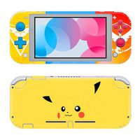 Stickers for Nintendo Switch Lite, Skin Decal (Pikachu)