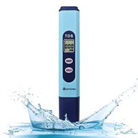KETOTEK Digital Water TDS Meter, Water Quality ppm Tester for Testing Liquid's ppm with ±2% F.S Accuracy and 0-9 990ppm Measurement Range for Hydroponic Nutrient, Drinking Water and Aquariums