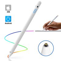 Stylus Pen for Touch Screens, Rechargeable 1.45mm Fine Point Tablet Stylus Pen, Active Stylus Pen Compatible with iPhone, iPad and Most Tablet by IKALULA