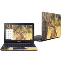 Mightyskins Skin Compatible with Samsung Chromebook 3 11.6" - Deer Camo | Protective, Durable, and Unique Vinyl Decal Wrap Cover | Easy to Apply, Remove, and Change Styles | Made in The USA