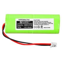 Synergy Digital OEM Battery, Replacement battery works for Dogtra BP12RT OEM (Ni-MH, 4.8V, 400 mAh) - Compatible with GP 28AAAM4SMX, 40AAAM4SMX, Mighty Pets BP-12, Sanik 4SN-2/3AAA40H-H-XA1