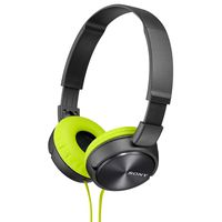 Sony Dynamic closed-type headphones MDR-ZX310-H Lime Green/Gray