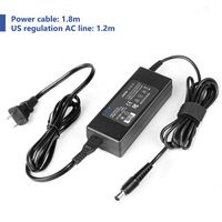 KFD 24V Ac Dc Adapter Replacement for Zebra Barcode Printer GX430 GX420 GT800 GT820 GX420d Gk-420d Part Number :808101-001 9NA1000100 Switching Power Supply Cord Charger