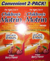 Childrens's Motrin Berry Flavor Total 8 Oz