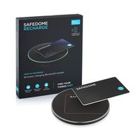 Safedome | Ultra Slim Rechargeable Bluetooth Tracker, Locator Finder Card - with a Lifespan of Over 8 Years, You'll Never Lose Your Wallet, Purse, Phone, or Anything - Ever Again.