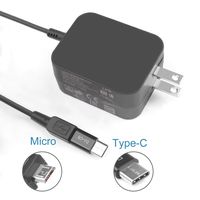JUYOON 5.25V 3A Micro Charger USB-c dongle for TPN-LA01 792619-001 HP Pavilion X2 10 10-k 10-j 10-n Chromebook-11 G1 G2 HP x2 210 G1 Surface 3, asus t100ta t100ha fire 7 8 10 Table, Kindle whitepaper