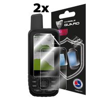 IPG Compatible with Garmin GPSMAP 66i 66s 66st Handheld Navigator Screen Protector 2X Shield Ultra HD Clear Anti Scratch Skin Guard - Smooth/Self-Healing/Bubble -Free+ Lifetime Replacements