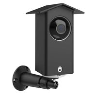 Wyze Cam Pan Wall Mount - Adjustable Indoor Outdoor Metal Mount with Waterproof Silicone Skin for Wyze Cam Pan 1080p HD Camera, Black