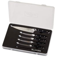 Trusted Butcher Kitchen Knife Set Premium Stainless Steel Full Tang Design Includes Digital Thermometer, Copycat Recipes Cookbook (8 PC)