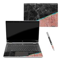Mightyskins Skin Compatible with Hp Pavilion X360 14" (2018) - Cut Marble | Protective, Durable, and Unique Vinyl Decal Wrap Cover | Easy to Apply, Remove, and Change Styles | Made in The USA