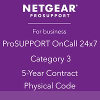 NETGEAR ProSUPPORT, 5-Year 24x7 On Call Support, Category 3 (PMB0353P)