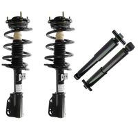 Detroit Axle 172518 Front Quick Struts and Springs w/Rear Shock Absorbers kit Buick Enclave Chevy Traverse GMC Acadia 2007 2008 2009 2010 2011 2012 2013 2014 2015 2016 2017